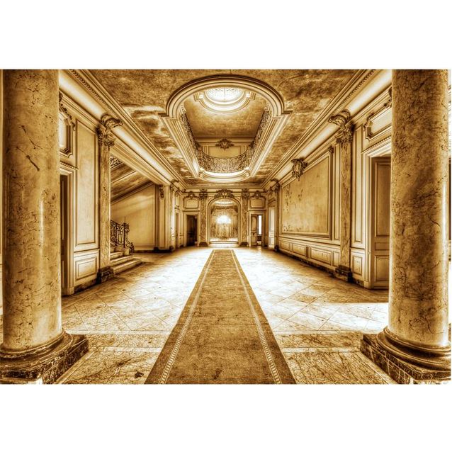 Sisustustarra Artgeist Mystery marble - sepia eri kokoja