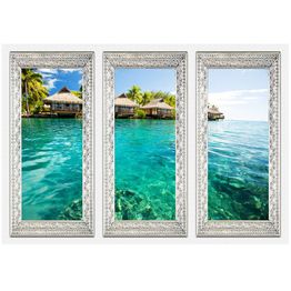 Sisustustarra Artgeist Lonely island eri kokoja