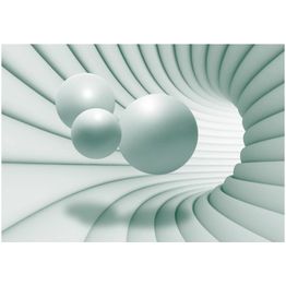 Sisustustarra Artgeist In The Green Tunnel eri kokoja