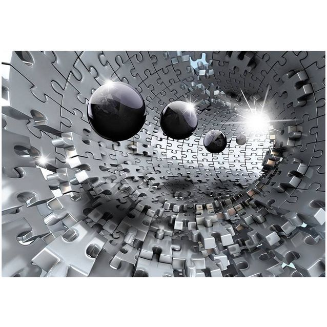 Sisustustarra Artgeist Puzzle - Tunnel eri kokoja