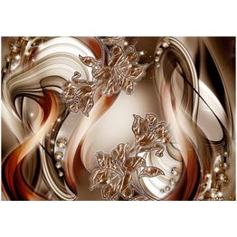 Sisustustarra Artgeist Brown Symphony eri kokoja