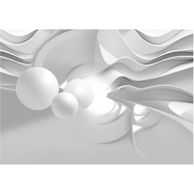 Sisustustarra Artgeist White Corridors eri kokoja