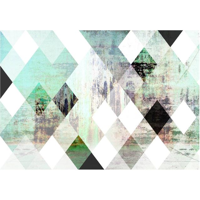 Sisustustarra Artgeist Rhombic Chessboard II eri kokoja