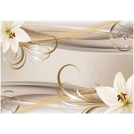 Sisustustarra Artgeist Lilies and The Gold Spirals eri kokoja