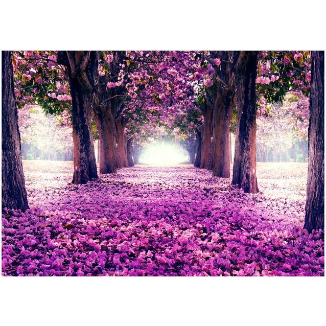 Sisustustarra Artgeist Flower road eri kokoja