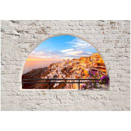 Sisustustarra Artgeist Santorini eri kokoja