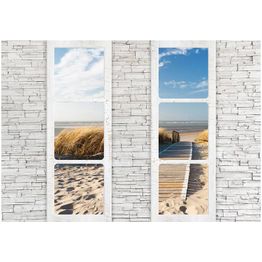 Sisustustarra Artgeist Beach: view from the window eri kokoja