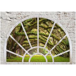 Sisustustarra Artgeist Window to Secret Forest eri kokoja