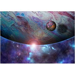 Sisustustarra Artgeist In Orbit eri kokoja