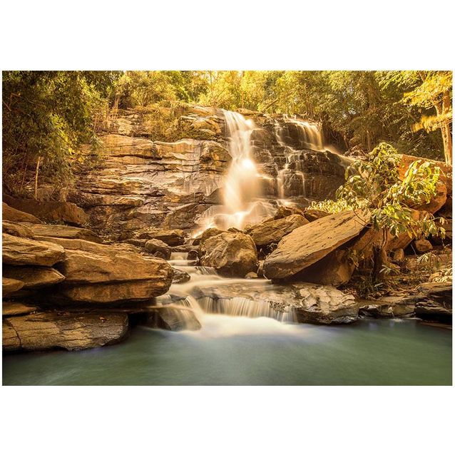 Sisustustarra Artgeist Sunny Waterfall eri kokoja