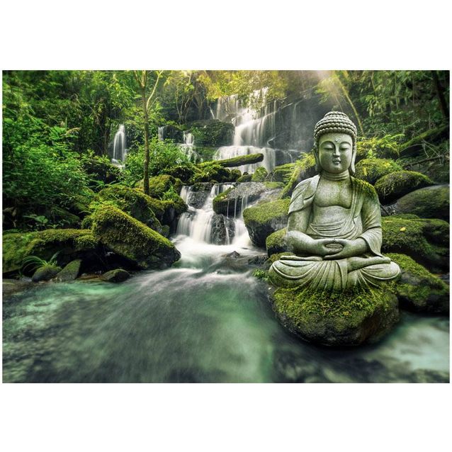 Sisustustarra Artgeist Waterfall of Harmony eri kokoja