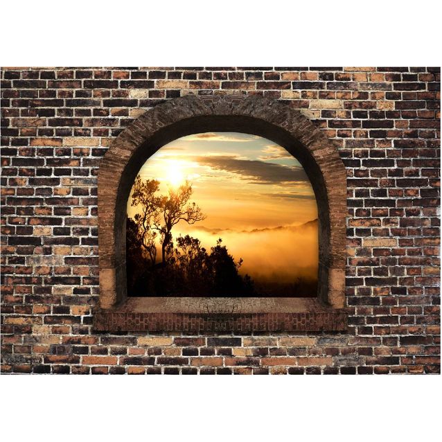 Sisustustarra Artgeist Stony Window: Morning Mist eri kokoja