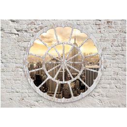 Sisustustarra Artgeist New York: A View through the Window eri kokoja