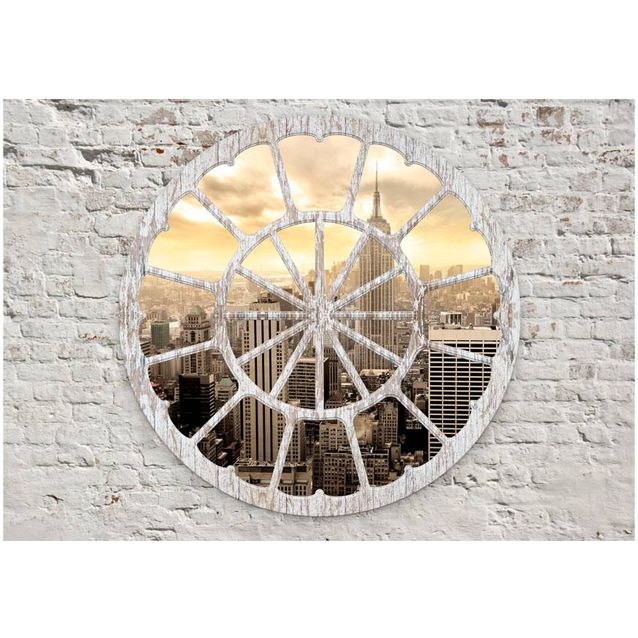 Sisustustarra Artgeist New York: A View through the Window eri kokoja