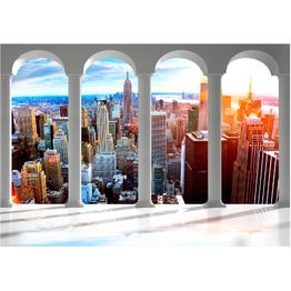 Sisustustarra Artgeist Pillars and New York eri kokoja