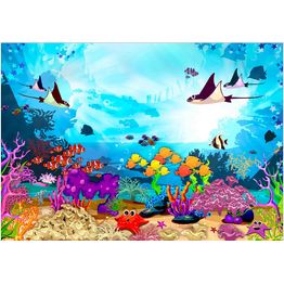 Sisustustarra Artgeist Underwater Fun eri kokoja