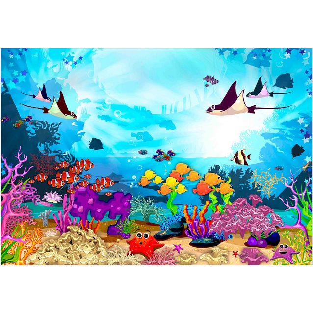 Sisustustarra Artgeist Underwater Fun eri kokoja