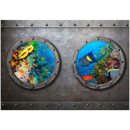 Sisustustarra Artgeist Window to the underwater world eri kokoja