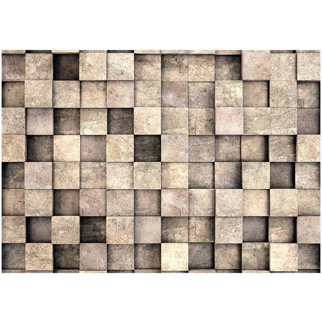 Sisustustarra Artgeist Beige Squares eri kokoja