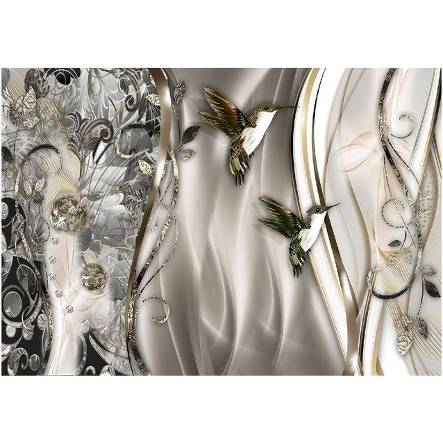 Sisustustarra Artgeist Hummingbirds on the Wave eri kokoja