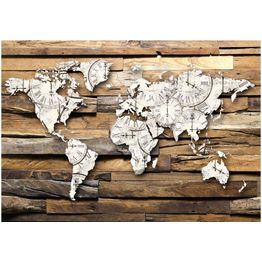 Sisustustarra Artgeist Map of Time eri kokoja