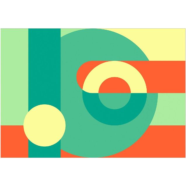 Sisustustarra Artgeist Geometric Wreath III eri kokoja