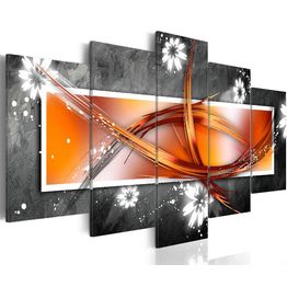 Canvas-taulu Artgeist Flowers and abstract, eri kokoja