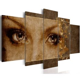 Canvas-taulu Artgeist Eyes like butterflies, eri kokoja