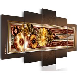 Canvas-taulu Artgeist In golden waves, eri kokoja