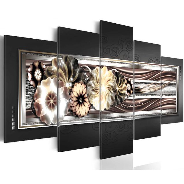 Taulu Artgeist In platinum waves, eri kokoja