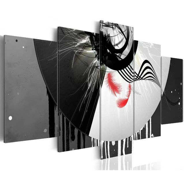 Taulu Artgeist Metal with red accents, eri kokoja