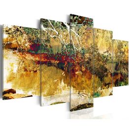 Canvas-taulu Artgeist Garden: abstract, eri kokoja