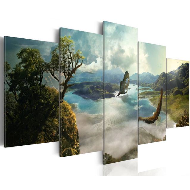 Taulu Artgeist Falconin lento, eri kokoja