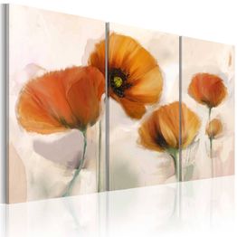 Canvas-taulu Artgeist Artistic poppies, 3-osainen, eri kokoja
