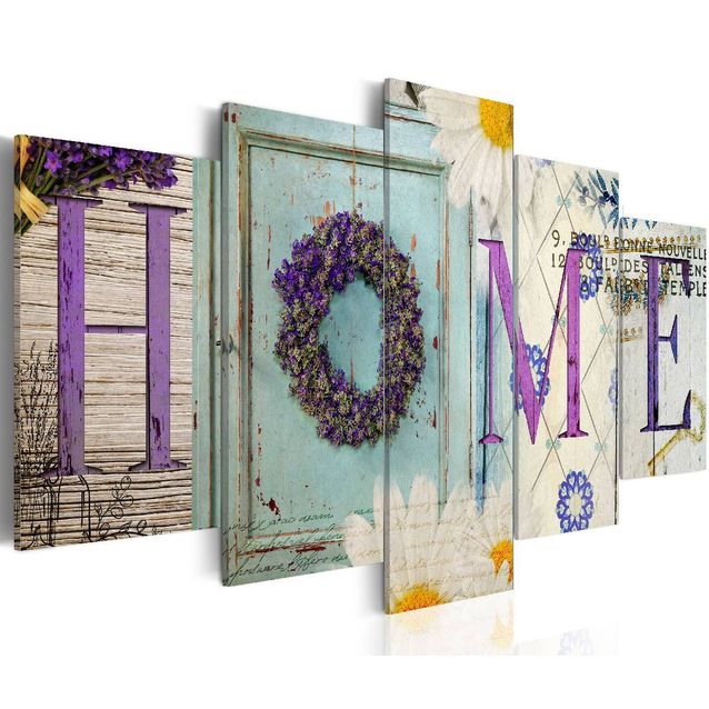 Taulu Artgeist Home in pastels, eri kokoja