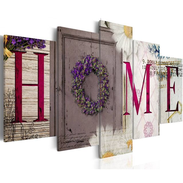 Taulu Artgeist Welcome home, 5-osainen, eri kokoja