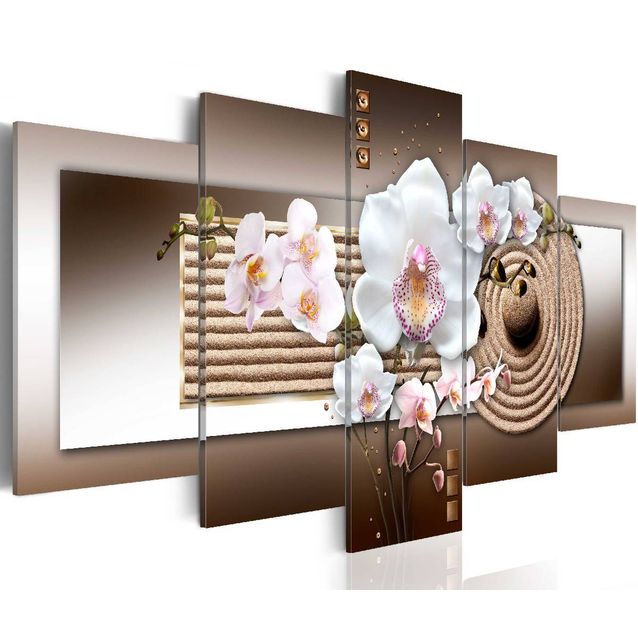 Taulu Artgeist Orchid and zen garden, eri kokoja