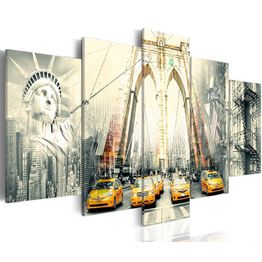 Canvas-taulu Artgeist American metropolis, eri kokoja