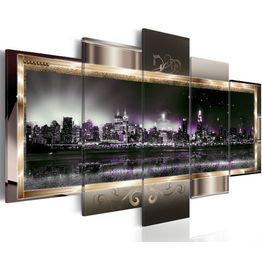 Canvas-taulu Artgeist New York: Starry night, eri kokoja