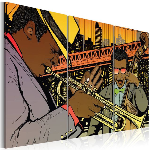 Taulu Artgeist Jazz musician, eri kokoja