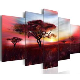 Canvas-taulu Artgeist Wild savannah, eri kokoja