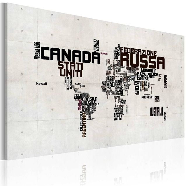 Taulu Artgeist What a wonderful World, eri kokoja