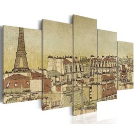 Canvas-taulu Artgeist Parisian past centuries, eri kokoja