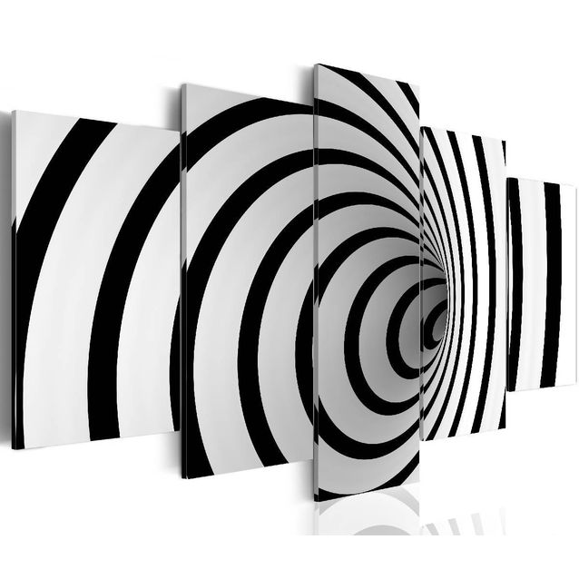 Taulu Artgeist A black & white hole, eri kokoja