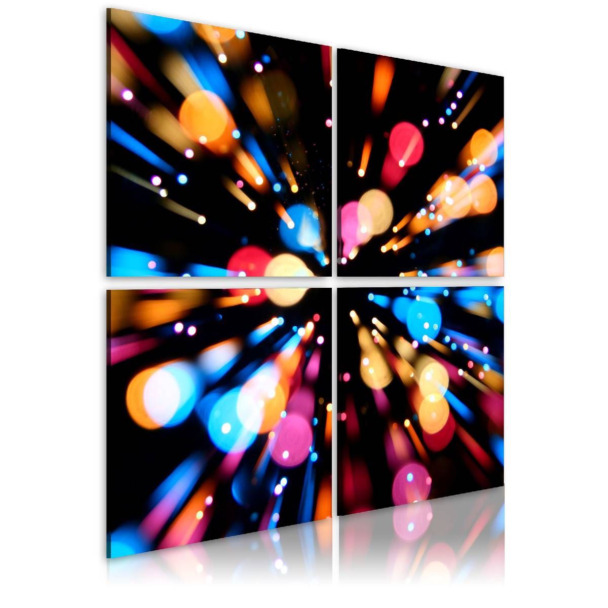 Canvas-taulu Artgeist Race lights, 40x40cm