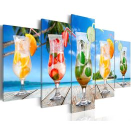 Canvas-taulu Artgeist Summer drinks, eri kokoja