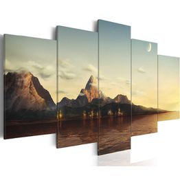 Canvas-taulu Artgeist Auringonnousu vuorilla, eri kokoja