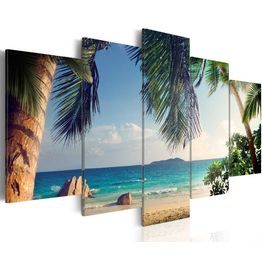 Canvas-taulu Artgeist Under palm trees, eri kokoja