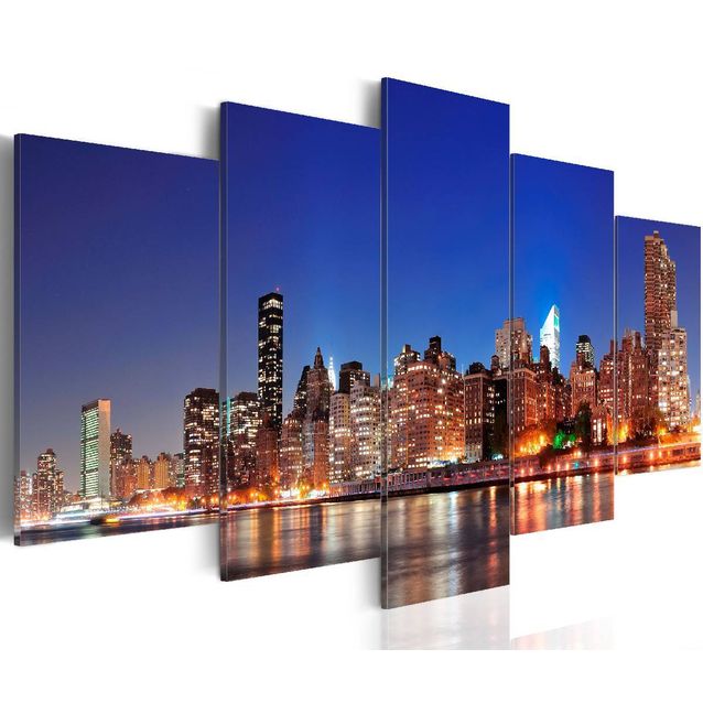 Taulu Artgeist New York in close-up, eri kokoja