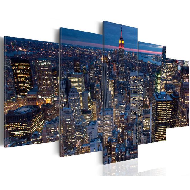 Taulu Artgeist Good night New York!, eri kokoja